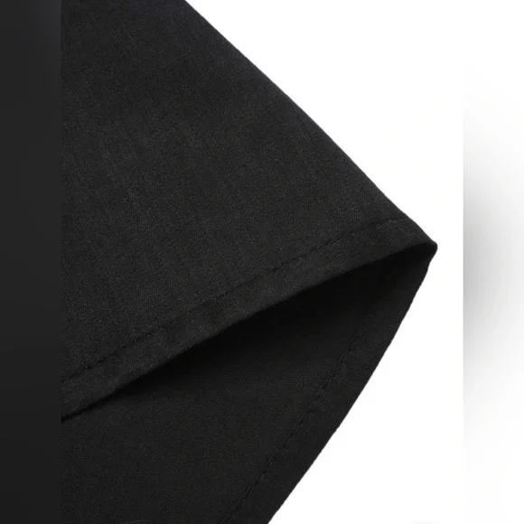 NWT! Retro Stage Black 1930’s Dots Tie Neck Mermaid Dress. Size M - Picture 6 of 12